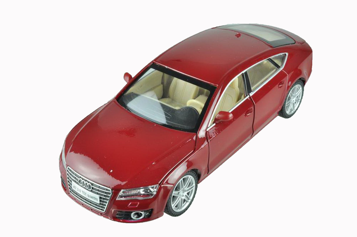 MSZ metallist mudelauto Audi A7, skaala 1:24