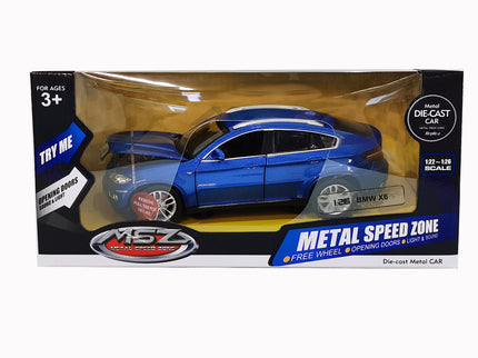 MSZ metallist mudelauto BMW X6, skaala 1:26