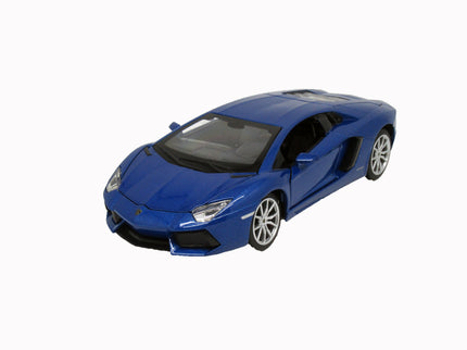 MSZ metallist mudelauto Lamborghini Aventador Coupé, skaala 1:24
