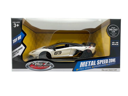 MSZ metallist mudelauto Lamborghini SVJ, skaala 1:24
