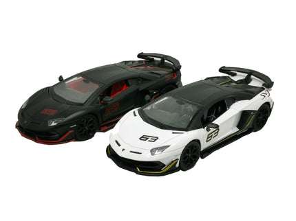 MSZ metallist mudelauto Lamborghini SVJ, skaala 1:24