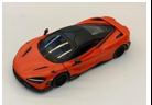 MSZ metallist mudelauto Mclaren 765 LT, skaala 1:24