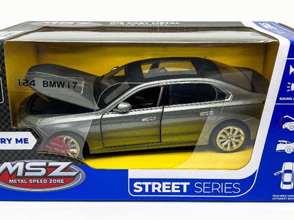 MSZ metallist mudelauto BMW I7, skaala 1:24