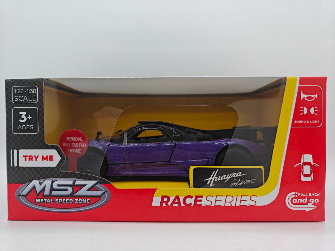 MSZ metallist mudelauto Pagani Zonda Revolucion, skaala 1:32