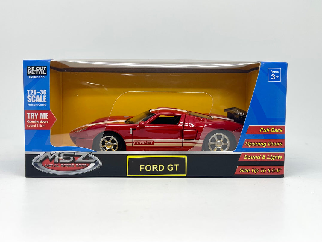 MSZ metallist mudelauto Ford GT, skaala 1:32