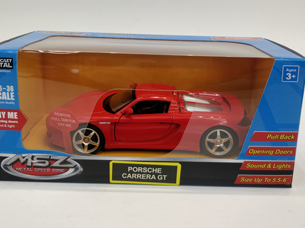 MSZ metallist mudelauto Porsche Carrera GT, skaala 1:32