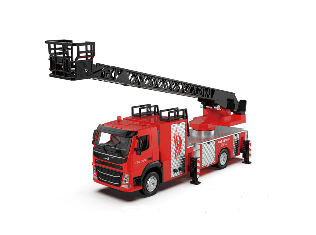 MSZ metallist mudel tuletõrje sõiduk Volvo Ladder, skaala 1:50