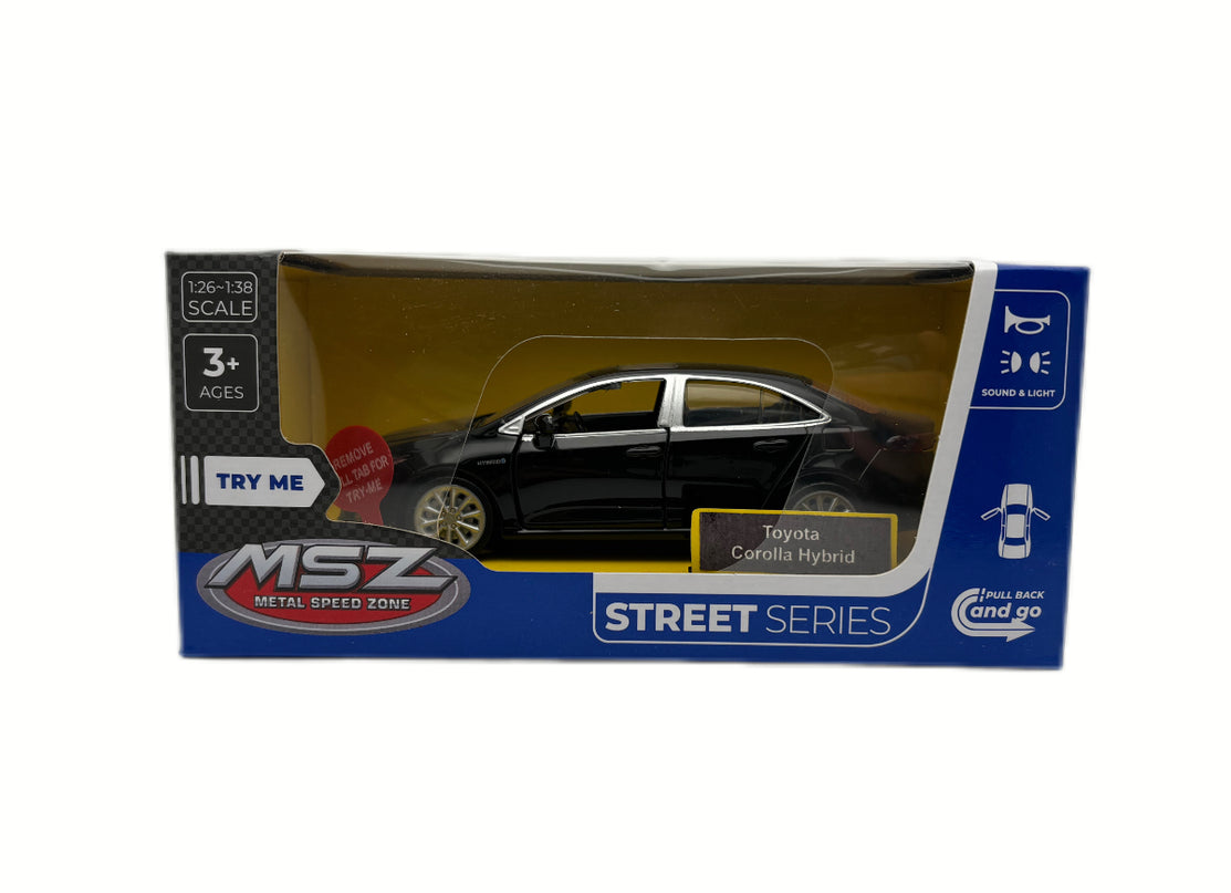 MSZ metallist mudelauto Toyota Corolla Hybrid, skaala 1:33