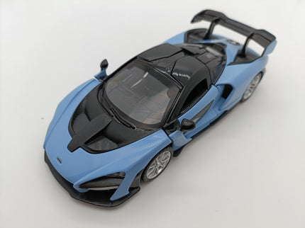 MSZ metallist mudelauto McLaren Senna, skaala 1:32