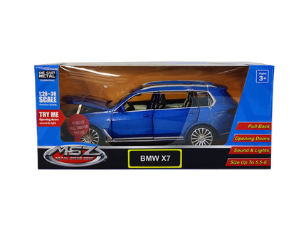 MSZ metallist mudelauto BMW X7, skaala 1:32