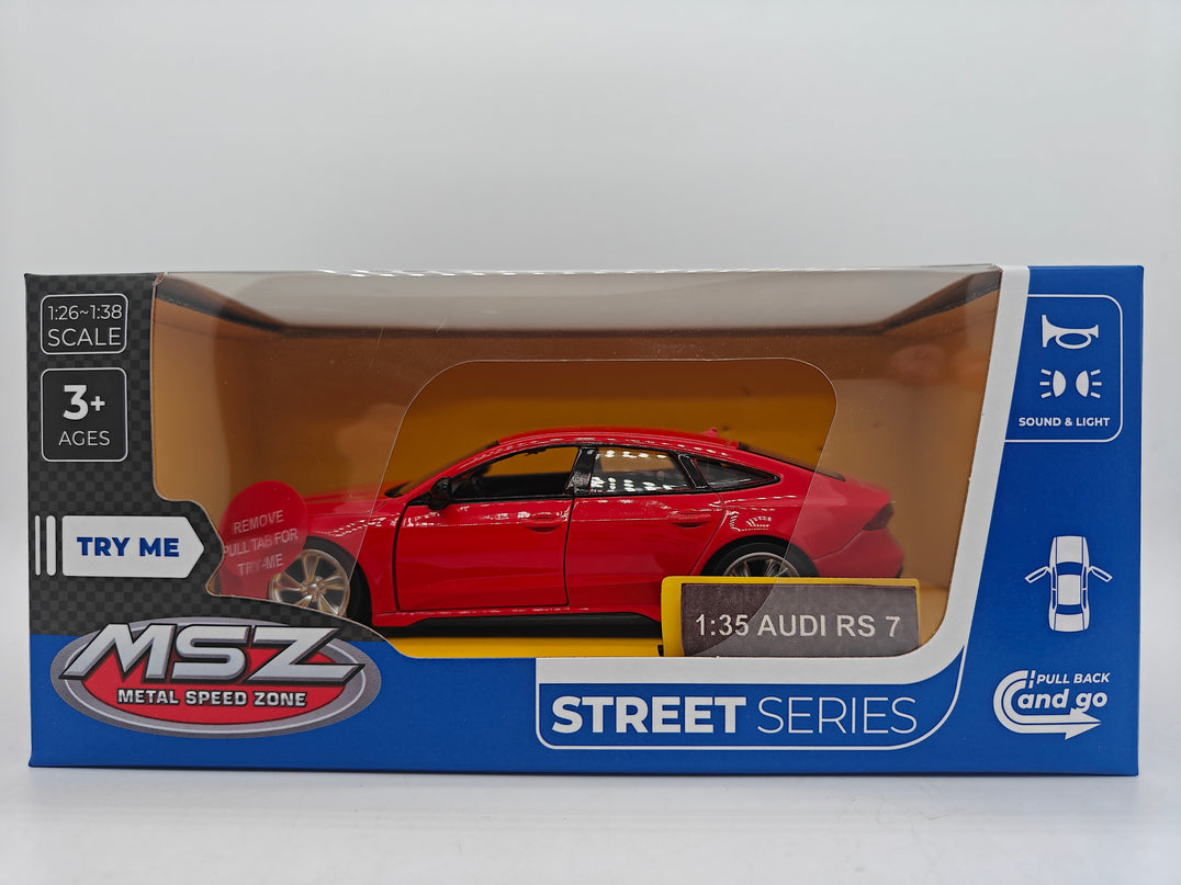MSZ metallist mudelauto Audi RS 7 Sportback, skaala 1:35