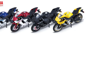 MSZ metallist mudelmootorratas Yamaha YZF-R1, skaala 1:12