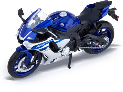 MSZ metallist mudelmootorratas Yamaha YZF-R1, skaala 1:12