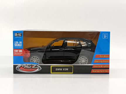 MSZ metallist mudelauto BMW X5M, skaala 1:32
