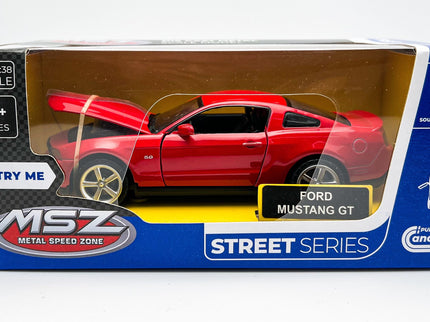 MSZ metallist mudelauto 2018 Ford Mustang GT, skaala 1:34