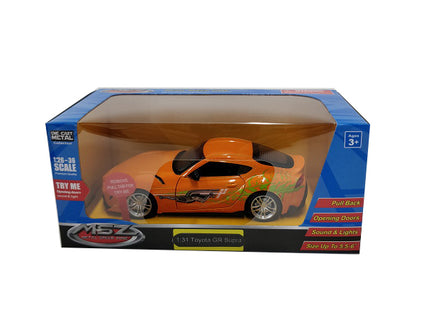 MSZ metallist mudelauto Toyota Supra, skaala 1:31