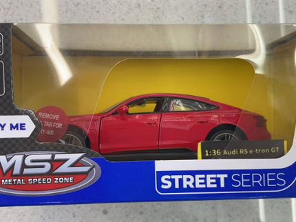 MSZ metallist mudelauto Audi E-tron GT, skaala 1:36