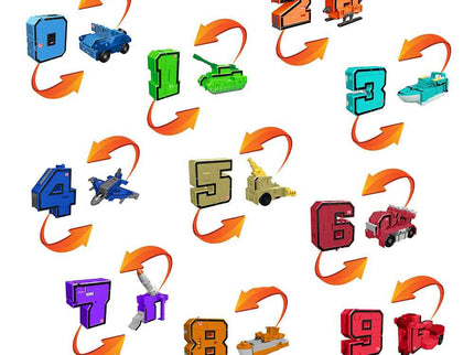 POCKET MORPHERS Transformeeruvad Numbrid/Autod