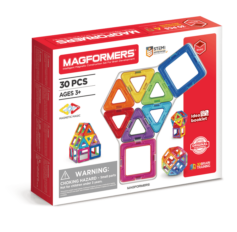 MAGFORMERS Magnetkonstruktori komplekt, 30 tk
