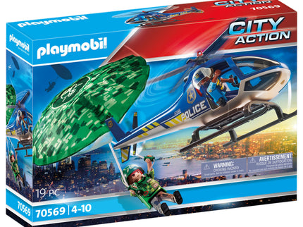 PLAYMOBIL City Action Politsei missioon langevarjuga 70569