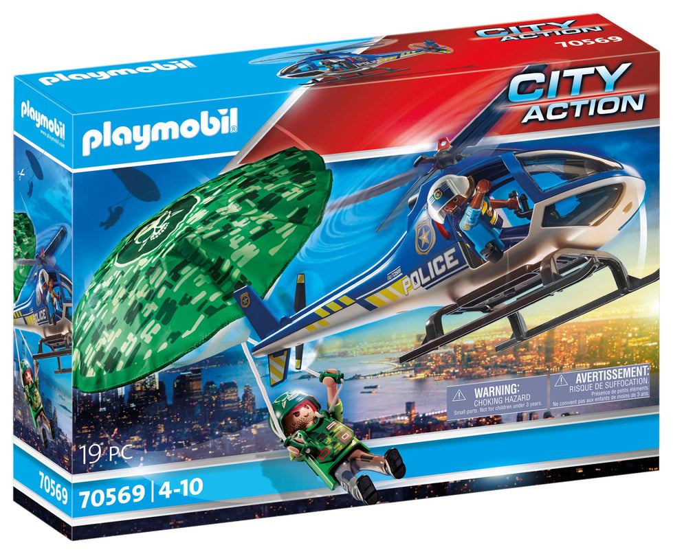 PLAYMOBIL City Action Politsei missioon langevarjuga 70569