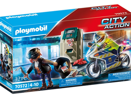 PLAYMOBIL City Action Pangaröövli tabamine 70572