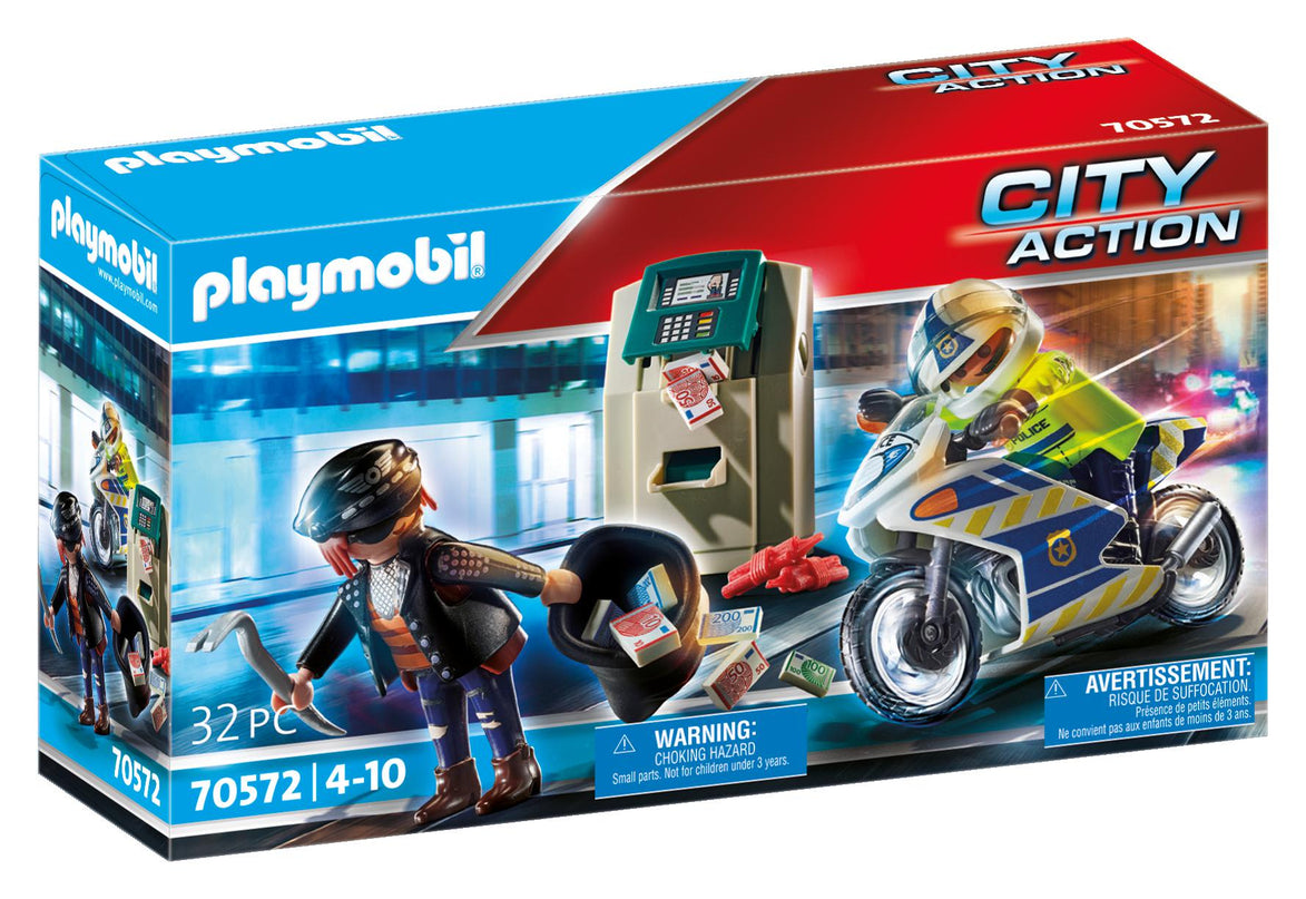 PLAYMOBIL City Action Pangaröövli tabamine 70572