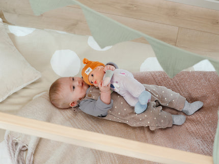 BABY ANNABELLL pehme nukk väikelastele Sweetie, liivakarva, 22 cm