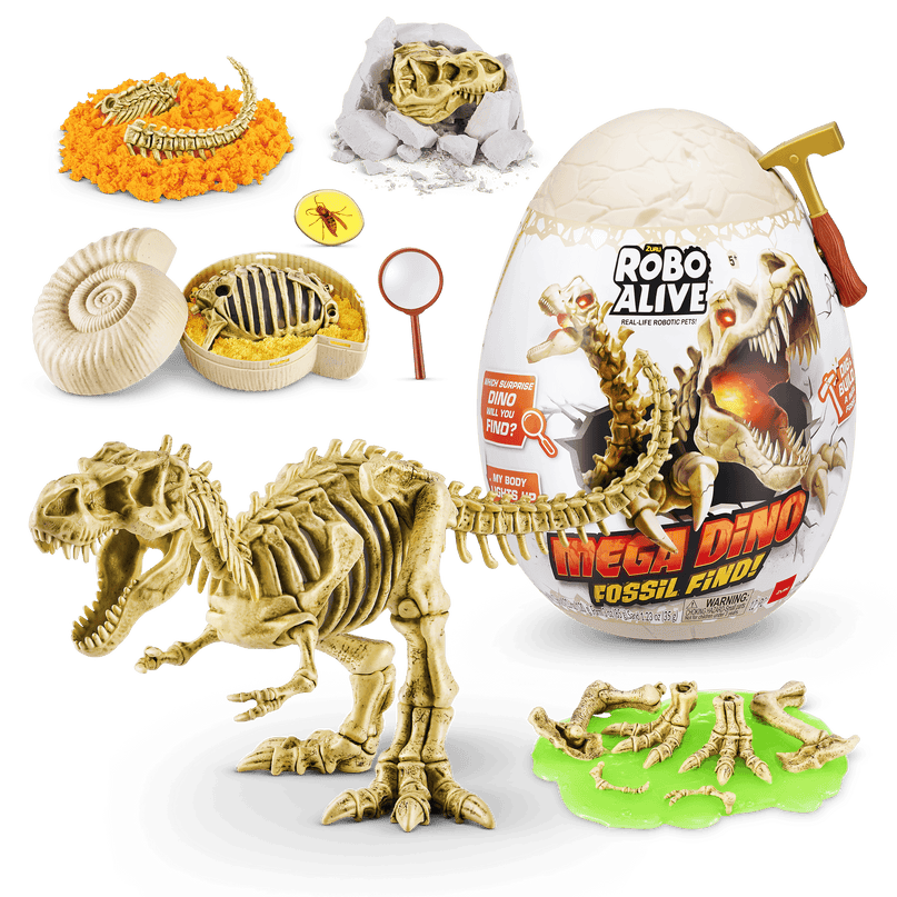 ROBOALIVE Interaktiivne mänguasi Mega Dino fossiili muna