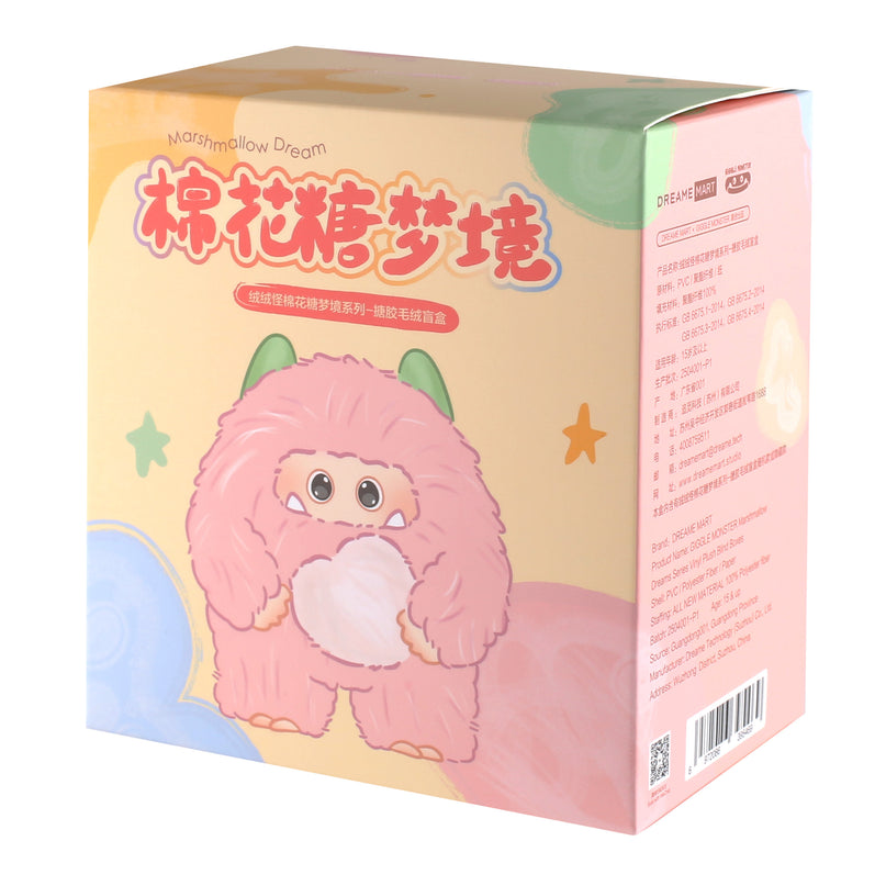 GIGGLE MONSTER Blind box vinüülplüüš – Marshmallow Dreams seeria
