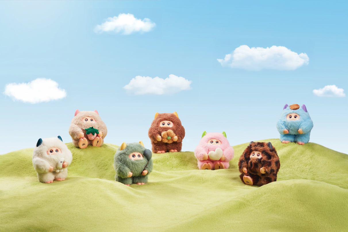 GIGGLE MONSTER Blind box vinüülplüüš – Marshmallow Dreams seeria