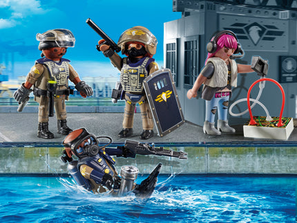 PLAYMOBIL CITY ACTION Tactical Unit figuuride komplekt 71146