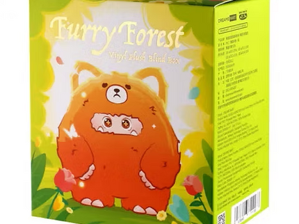 GIGGLE MONSTER Blind box vinüülplüüš – Furry Forest seeria