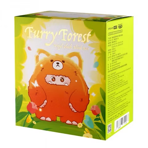 GIGGLE MONSTER Blind box vinüülplüüš – Furry Forest seeria
