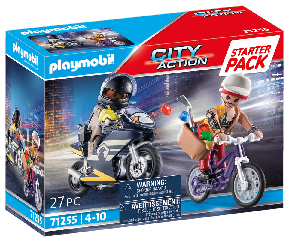 PLAYMOBIL CITY ACTION Stardikomplekt eriüksus ja varas 71255