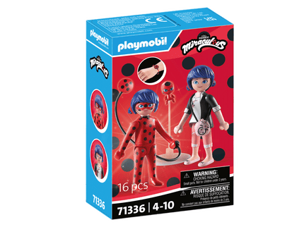 PLAYMOBIL MIRACULOUS Marinette ja Ladybug 71336