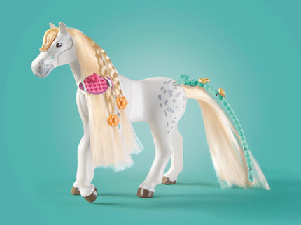 PLAYMOBIL WORLD OF HORSES Pesemisjaam koos Isabella ja Lionessiga 71354