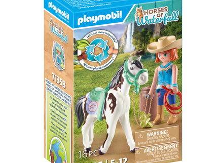PLAYMOBIL HOBUSTE MAAILM Toiduaeg koos Ellie ja Sawdustiga 71358