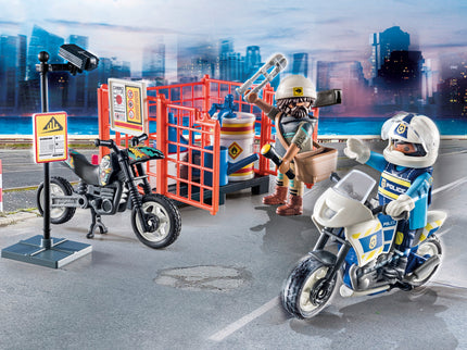 PLAYMOBIL CITY ACTION Stardikomplekt Politsei 71381