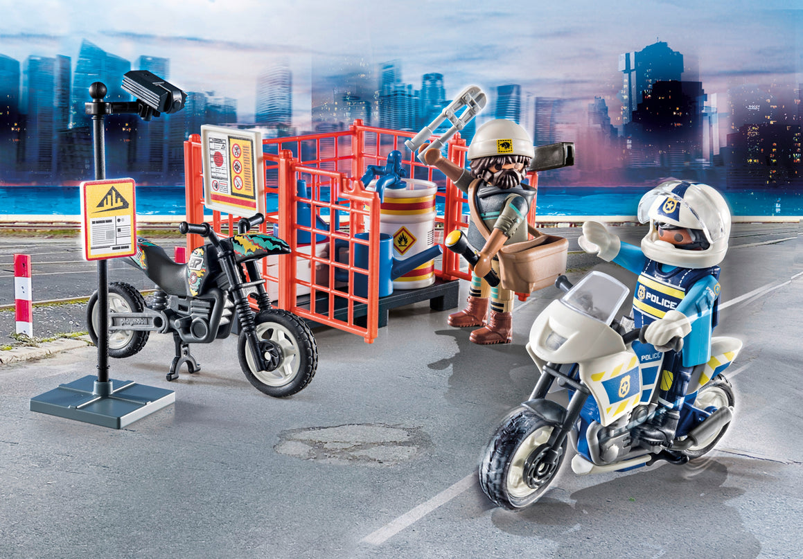 PLAYMOBIL CITY ACTION Stardikomplekt Politsei 71381