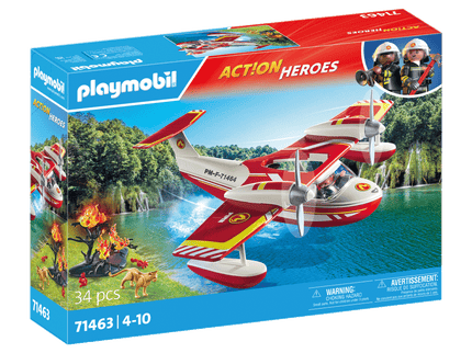 PLAYMOBIL ACTION HEROES Tuletõrje merelennuk tuletõrje funktsiooniga 71463