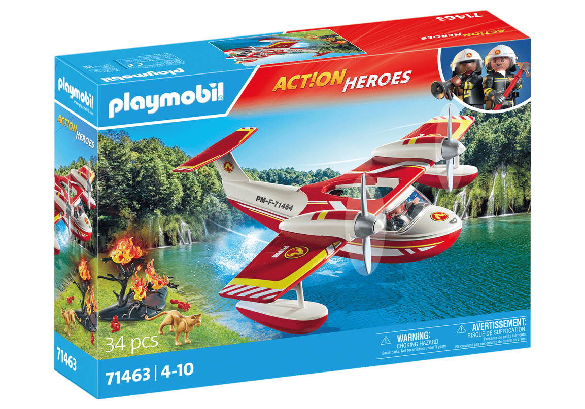PLAYMOBIL ACTION HEROES Tuletõrje merelennuk tuletõrje funktsiooniga 71463
