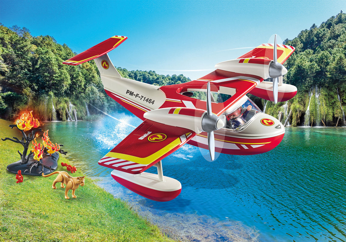 PLAYMOBIL ACTION HEROES Tuletõrje merelennuk tuletõrje funktsiooniga 71463