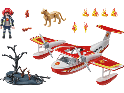 PLAYMOBIL ACTION HEROES Tuletõrje merelennuk tuletõrje funktsiooniga 71463