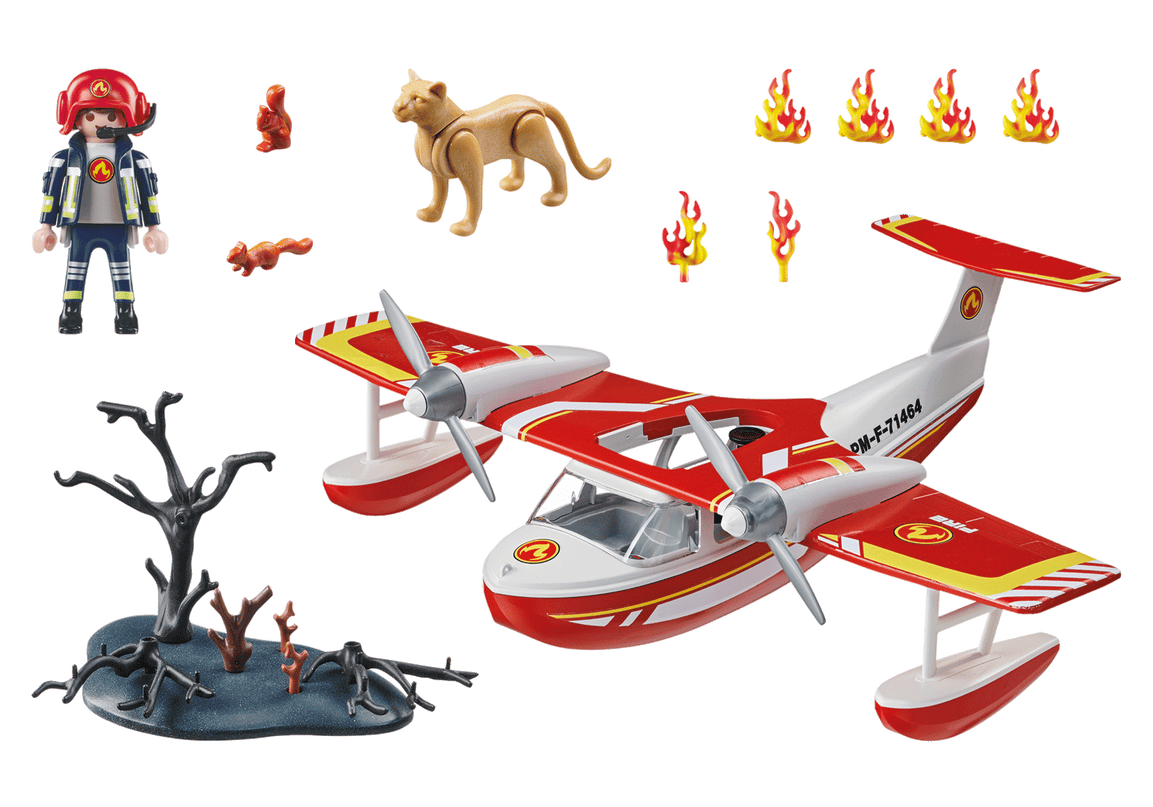 PLAYMOBIL ACTION HEROES Tuletõrje merelennuk tuletõrje funktsiooniga 71463