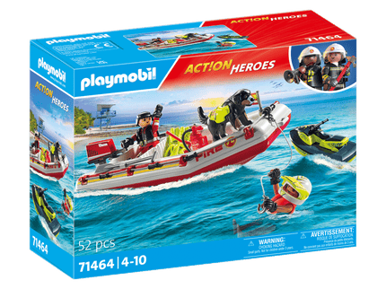 PLAYMOBIL ACTION HEROES Tuletõrjepaat scooteriga 71464