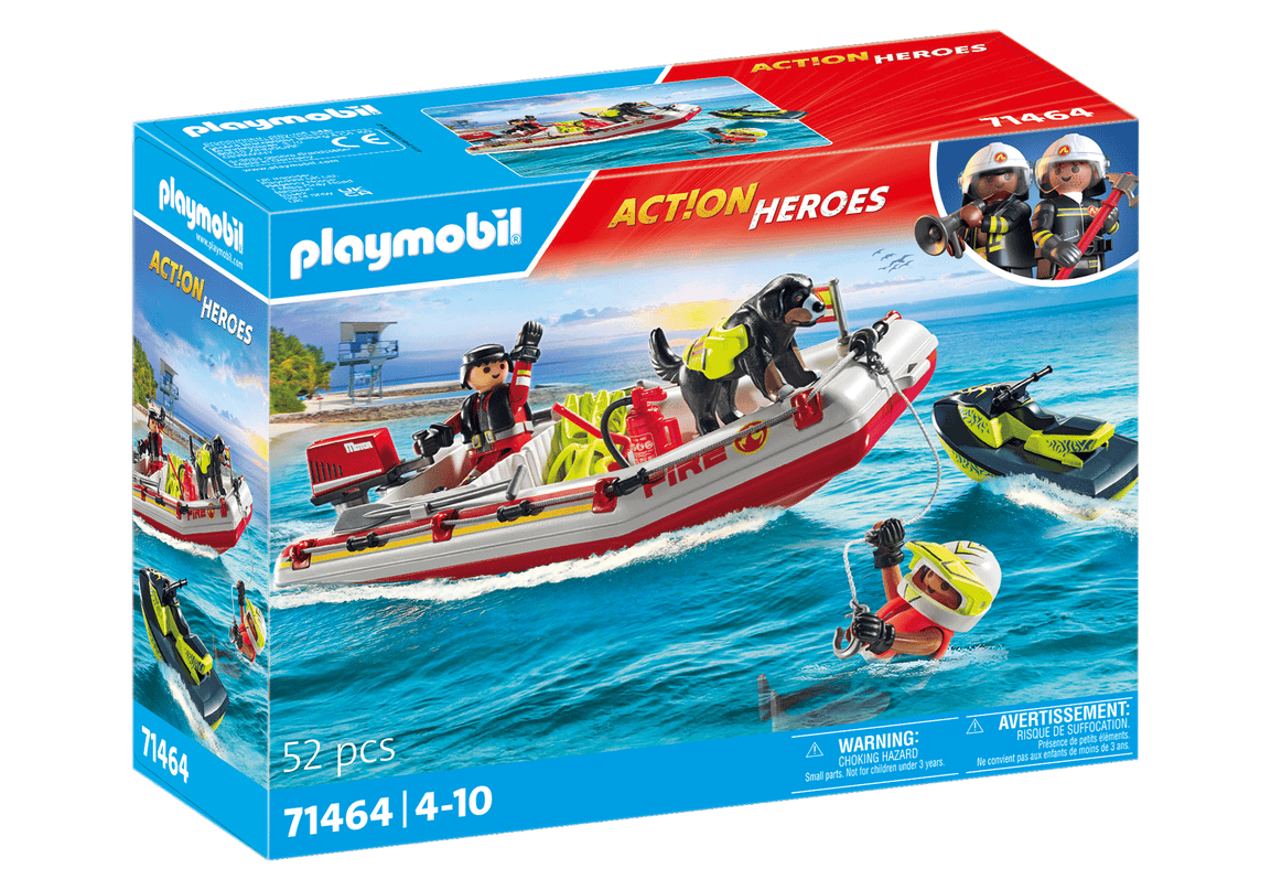 PLAYMOBIL ACTION HEROES Tuletõrjepaat scooteriga 71464