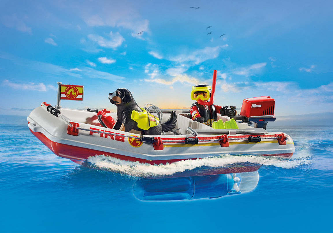 PLAYMOBIL ACTION HEROES Tuletõrjepaat scooteriga 71464