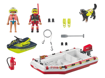 PLAYMOBIL ACTION HEROES Tuletõrjepaat scooteriga 71464