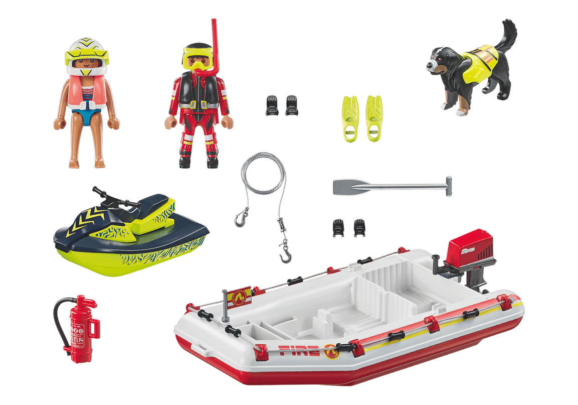 PLAYMOBIL ACTION HEROES Tuletõrjepaat scooteriga 71464